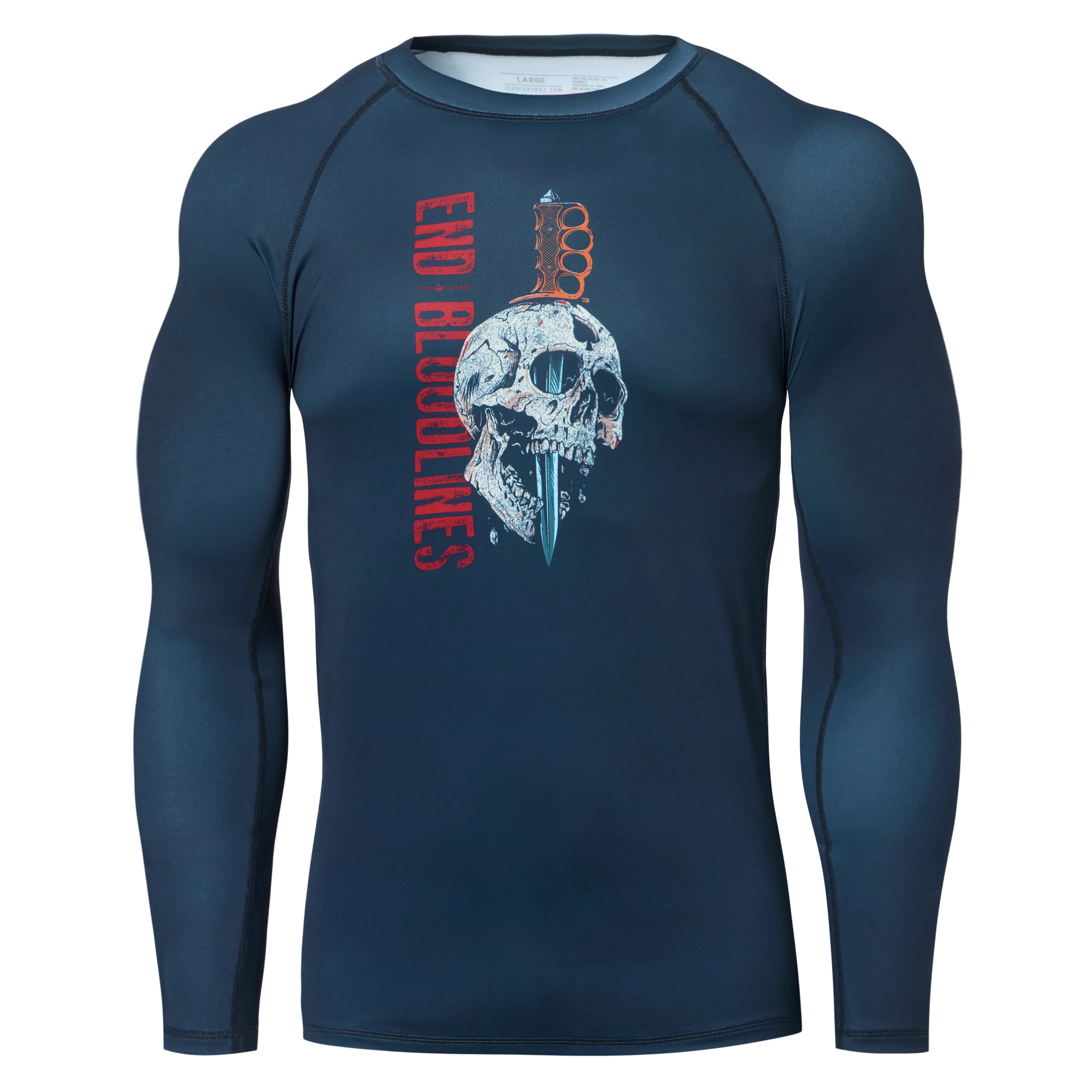 Compression Long Sleeve Rash Guard - Image 3