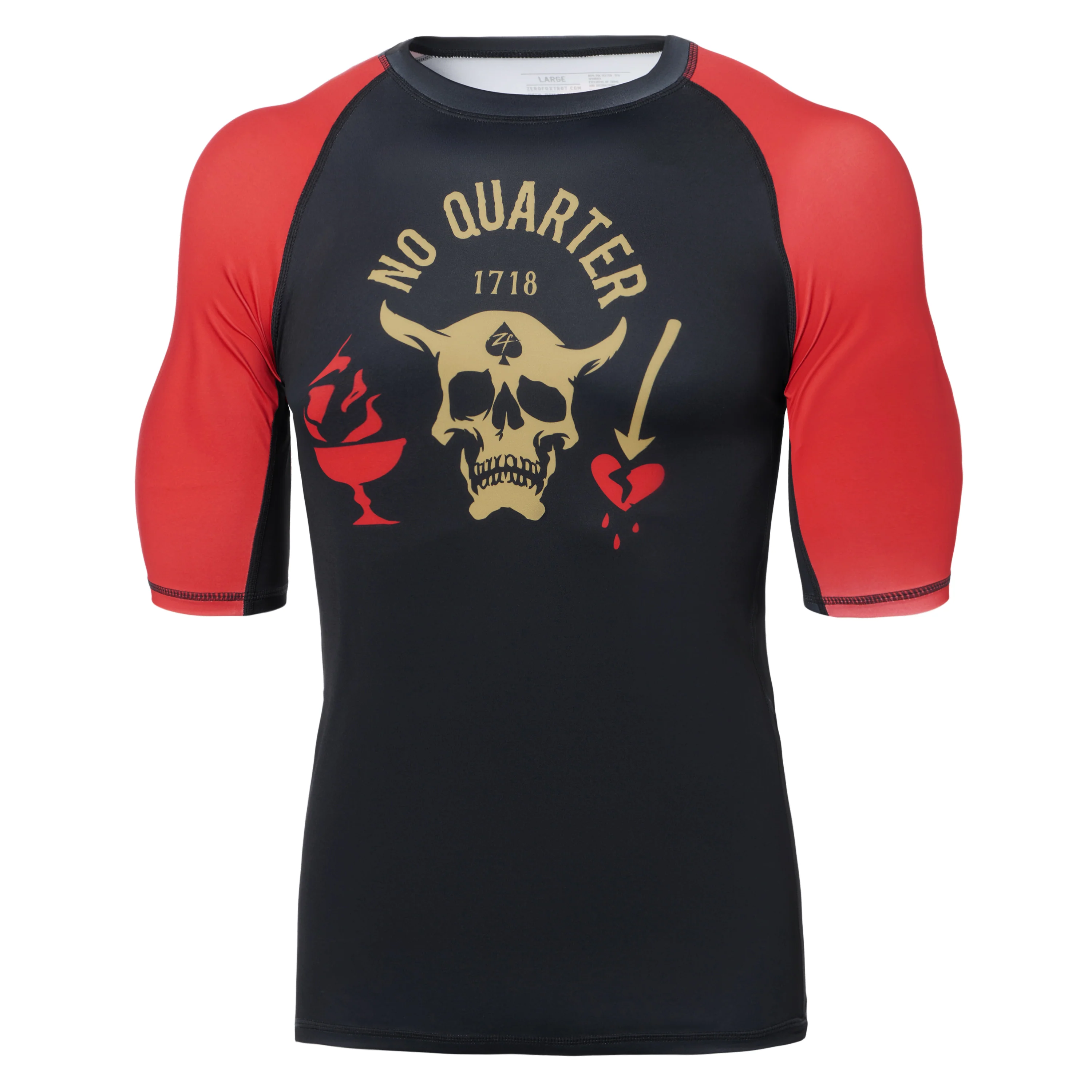 Compression Short Sleeve Rash Guard - Image 3