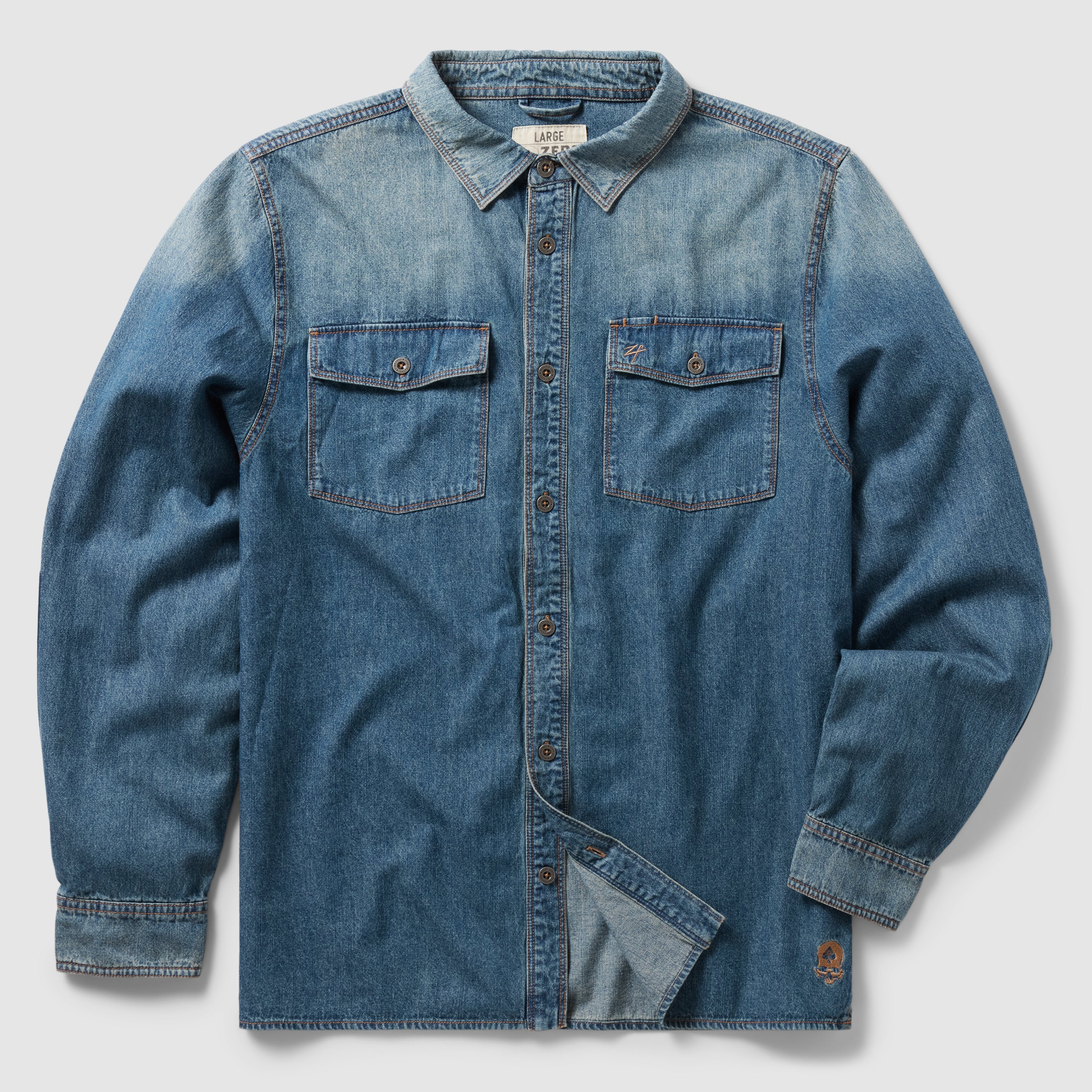 Denim Work Shirt - Image 7